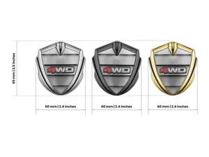 3D Emblem Badge Standard Alla Moda